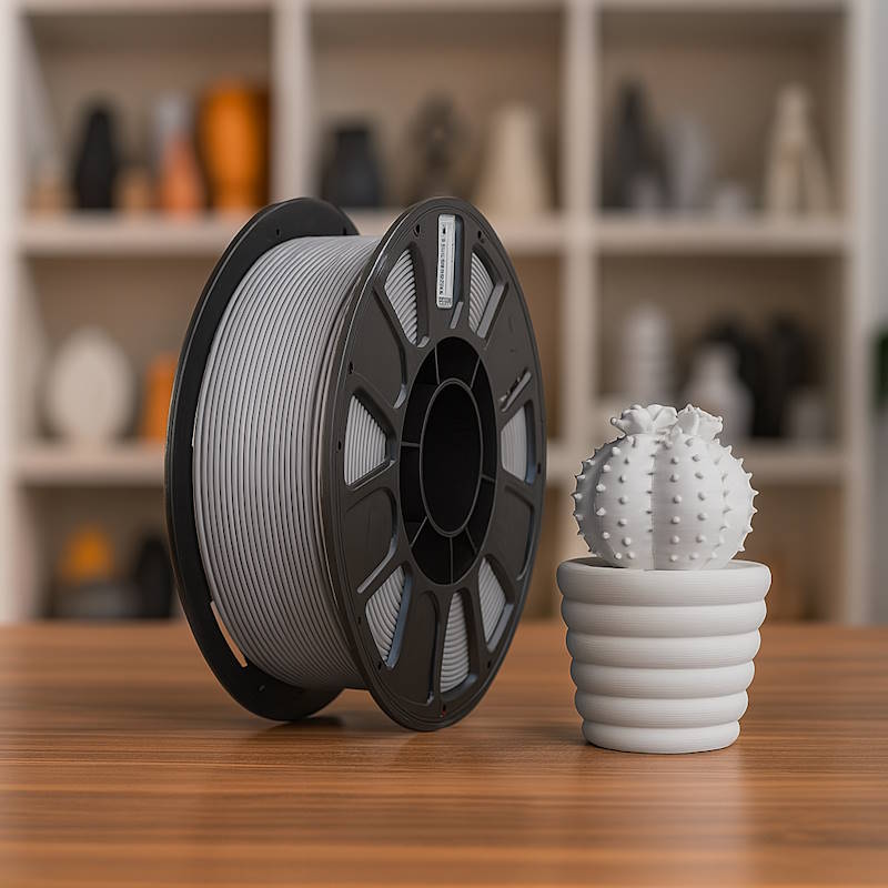 Filamento Creality Ender-Pla (Grey) 1,75Mm 3301010123