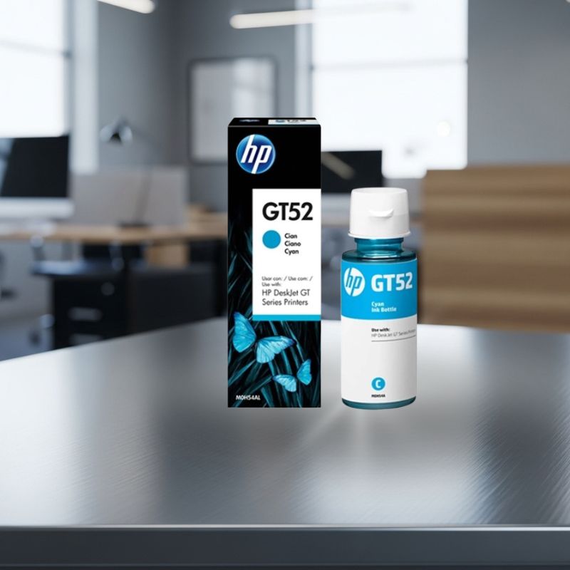 Garrafa De Tinta Hp Gt52 Ciano M0H54Al