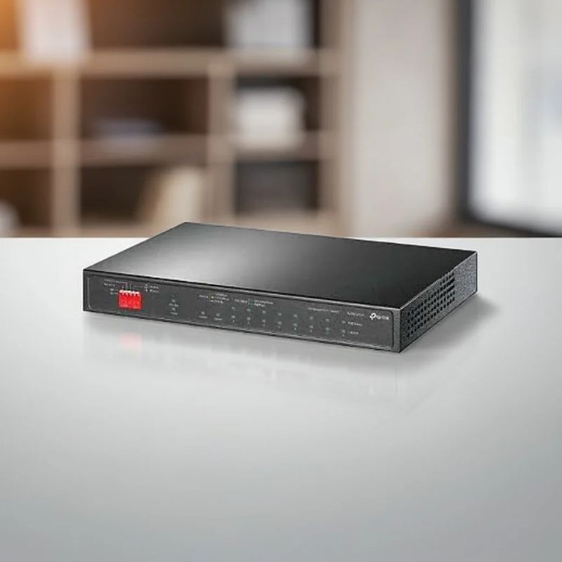 Switch 10 Portas Tp-Link Tl-Sg2210P Jetstream Gigabit (8-Portas Poe+)