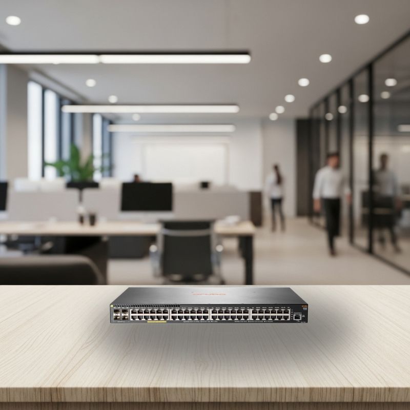 Switch 48 Portas Hp Aruba 2930F 4-Sfp Poe+ 10/100/1000 Mbps Jl262A